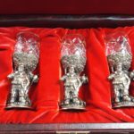 Рюмки подарочные «ОХОТНИК» НА ТРОИХ», в футляре