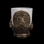 Кофейный набор Овен (Латунь, керамика)