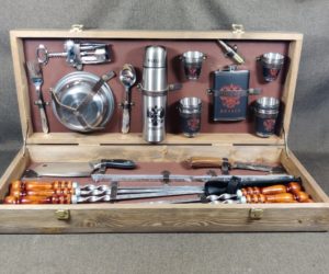 Набор в дер. коробке большой